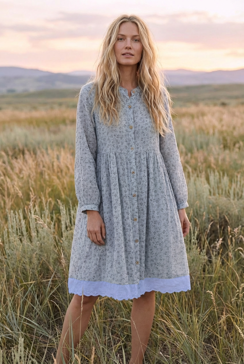 The Leah Dress | Shop 100% Cotton Dresses